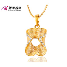 32387 xuping venta caliente joyería de moda de las señoras hermosa 18k oro rhinestone colgante de piedra para las mujeres